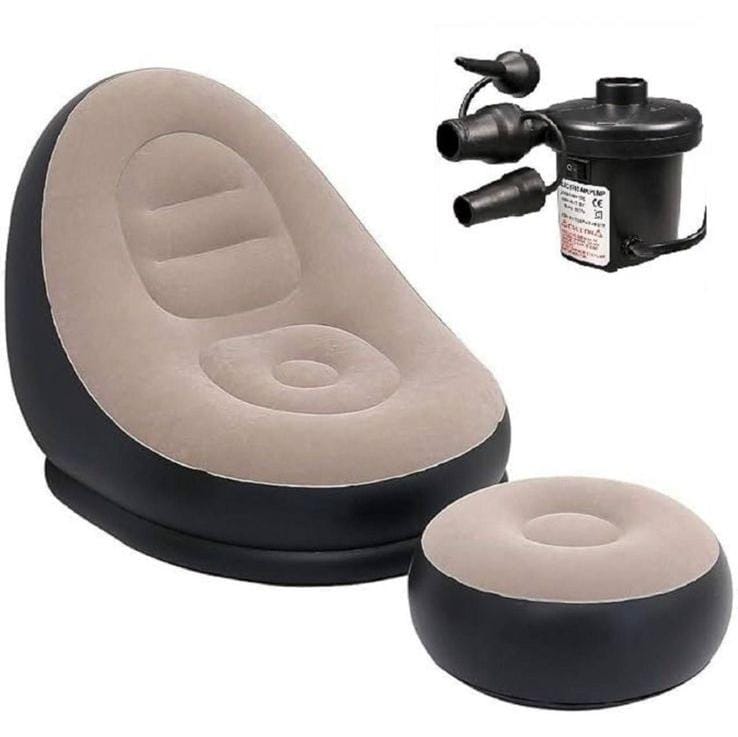 Portable Air Sofa With Pumb