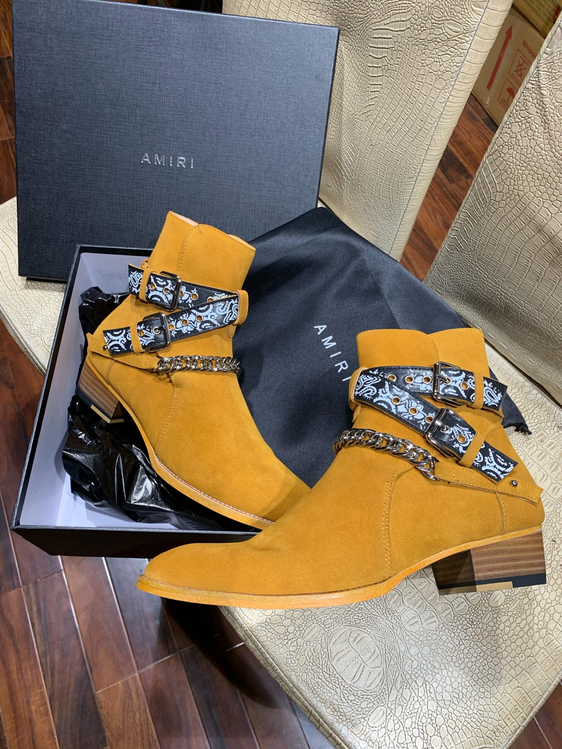 Amiri boots sale best sale