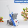 Multifunctional Vegetable Slicer Shredder Dicer Chopper with Thickness Adjuster, 30+ Different Cutting Style - Image 4