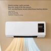 Wall Mounted Mini Cooling And Heating Air Conditioner Fan