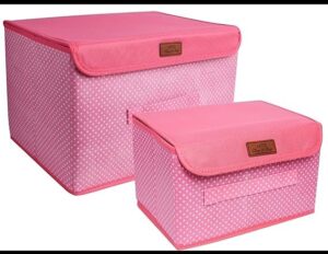 Foldable Storage Box Set 2 Pcs