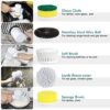 Multi-Functional 5 in 1 Magic Brush with 3 Heads, Effortless Cleaning & Brushing - Image 2