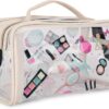 Transparent Double Zip Makeup Pouch