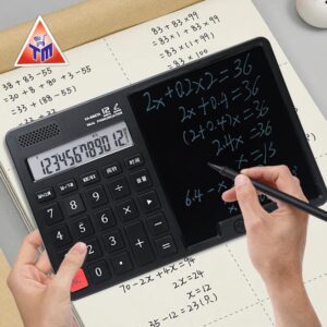 12 Digit Calculator with Writing Board