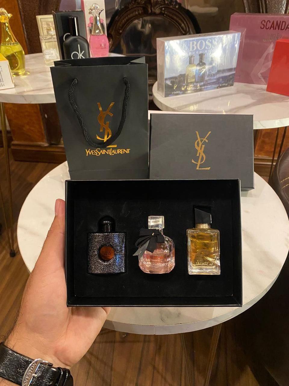 YSL Imported 3 in 1 Perfume Set - Image 4