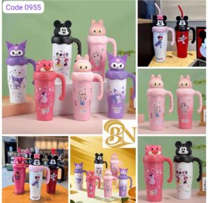 Disney Mickey Sanrio Stainless Steel Tumbler 900ml