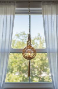 Metal Hanging Urli Baya Nest