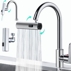 3 in 1 360° Waterfall Kitchen Faucet