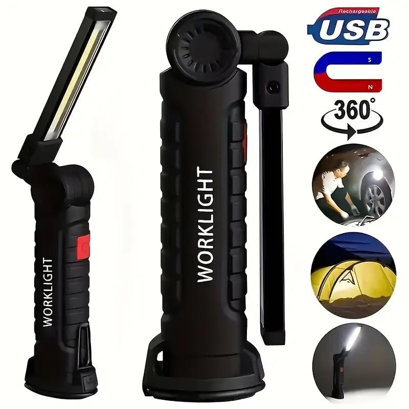 Rechargeable Magnetic LED Work Light - Image 3