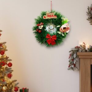 Christmas Wreath (6 Inches) - Available Color Black Pine & Green Pine