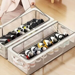 Transparent Foldable Shoe Storage Box