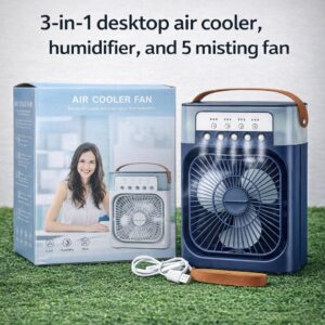 3 in 1 Desktop Air Cooler With Mist