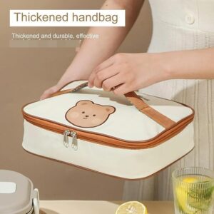 Cartoon Animated Flat Lunch Bag