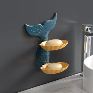 Mermaid Double Layer Soap Stand
