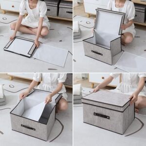 Storage Bin With Lid