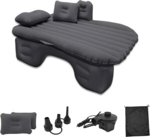 Car Travel Inflatable Mattress With Pair Pillows