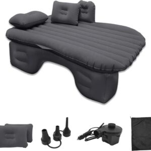 Car Travel Inflatable Mattress With Pair Pillows