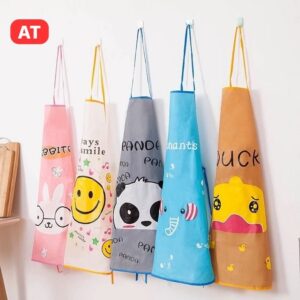 Plastic Cartoon Print Apron