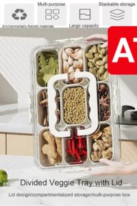9 Compartment Snack Box