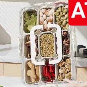 9 Compartment Snack Box
