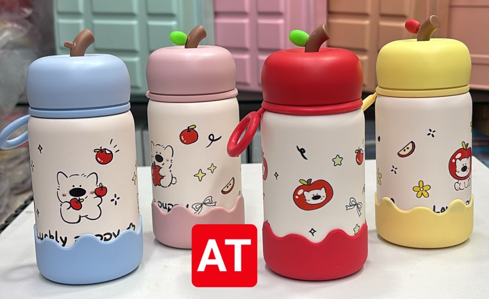 Premium Happy Fruit Water Bottle