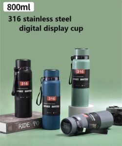 Sport Temperature Display Bottle 800ml