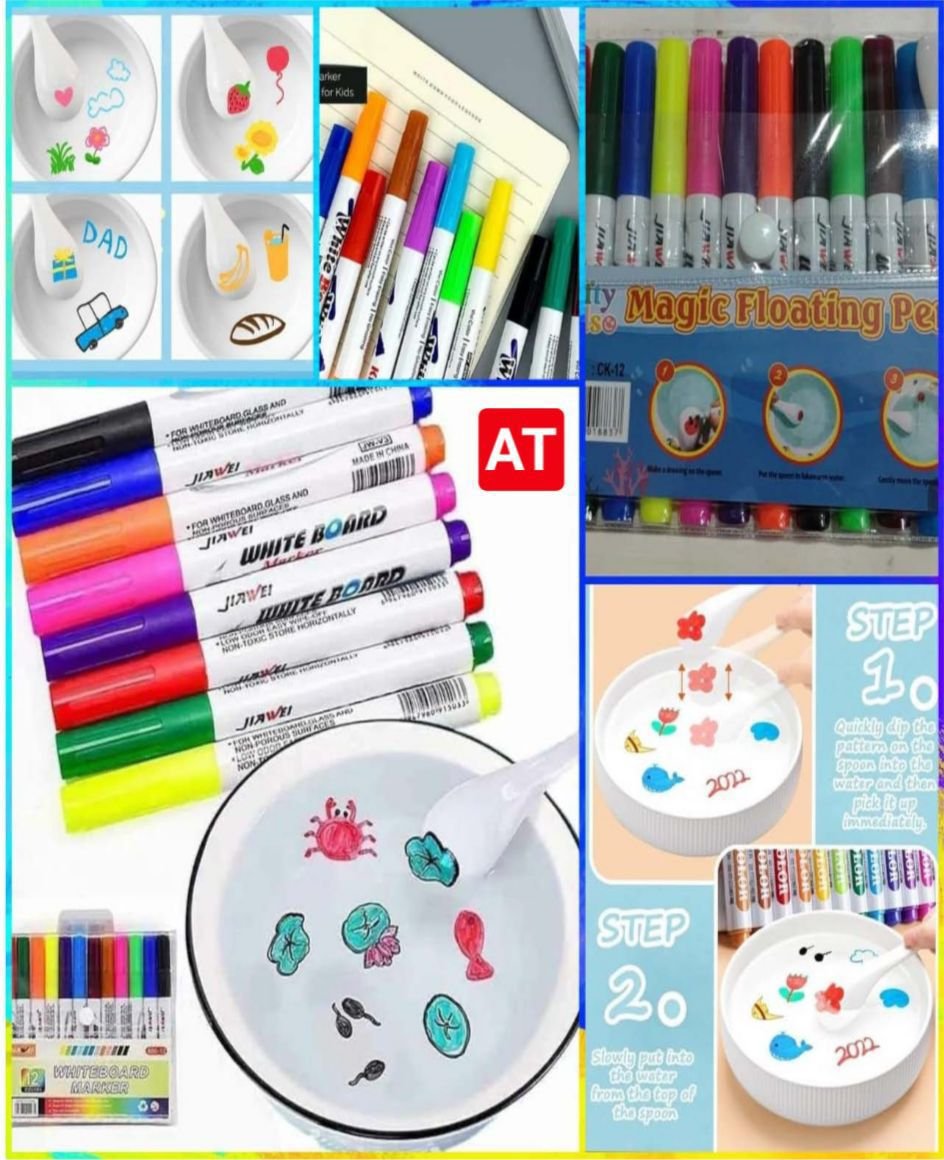 Magic floating pen 12pc set