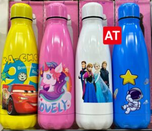 Kids Printed Stainless Steel Water Bottle