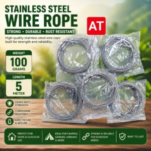 5 mtr Stainless Steel Wite Rope