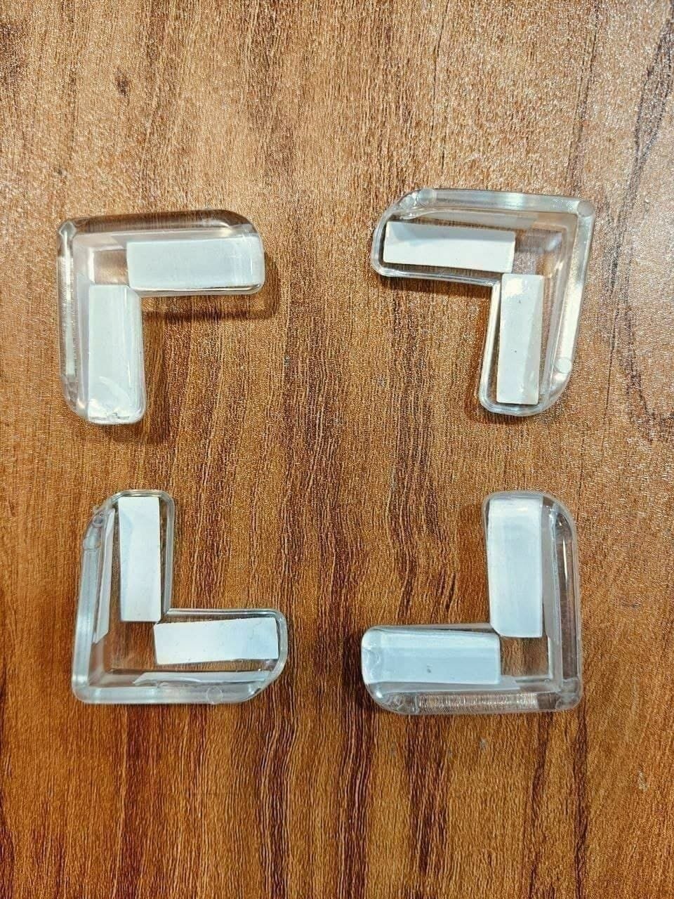 Baby Safety Table Corner Protectors (4 Pack) - Transparent - Image 2