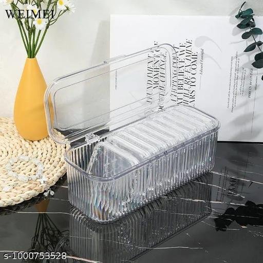 Large Acrylic Jewellery Storage Set Box (10 Compartments)
