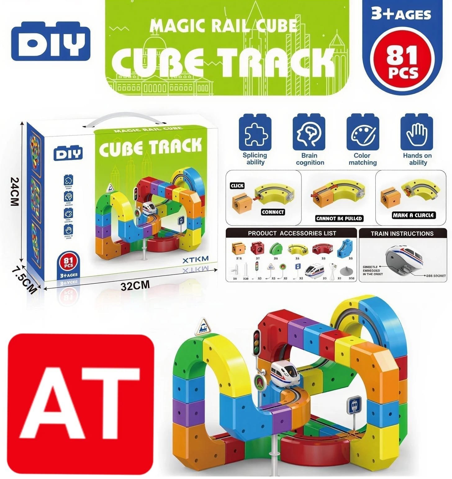 Magical Rail Cube Track For KIDS 3+ - Image 3