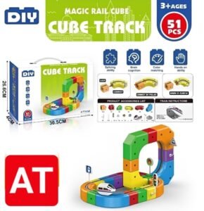 Magical Rail Cube Track For KIDS 3+ - 51 Track
