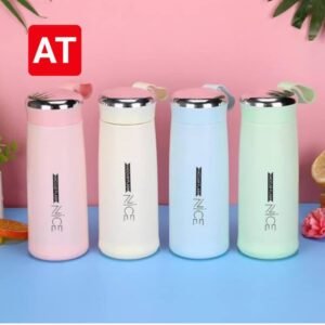 Nice 400ml Heat-Resistant Glass Water Bottle for Kids | BPA-Free & Leak-Proof