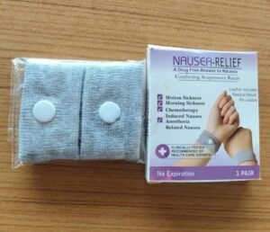 Anti Nausea Motion Sickness Band | Acupressure Travel Wristband (1 Pair)