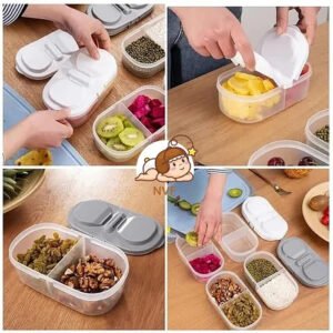 Premium 2-Way Tiffin & Storage Box (1 Pc) – Leakproof Multipurpose Lunch Box for School & Office